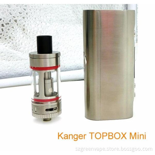 2016 Authentic Kanger Topbox mini/Kangertech topbox mini 75 TC Starter kit/KangerTech Topbox Mini TC box mod